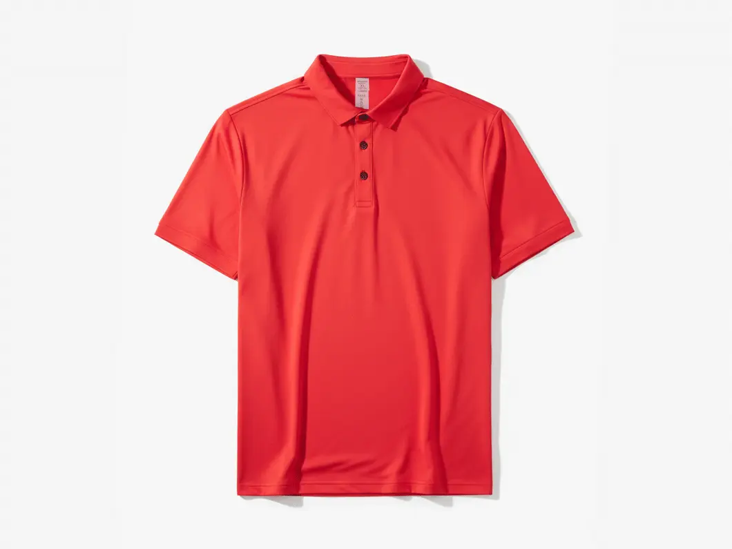 Lightweight Jacquard Polo Shirt - View 2