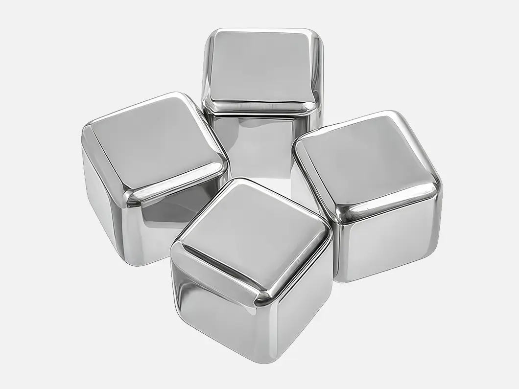 FrostCube Stainless Steel Ice Cubes