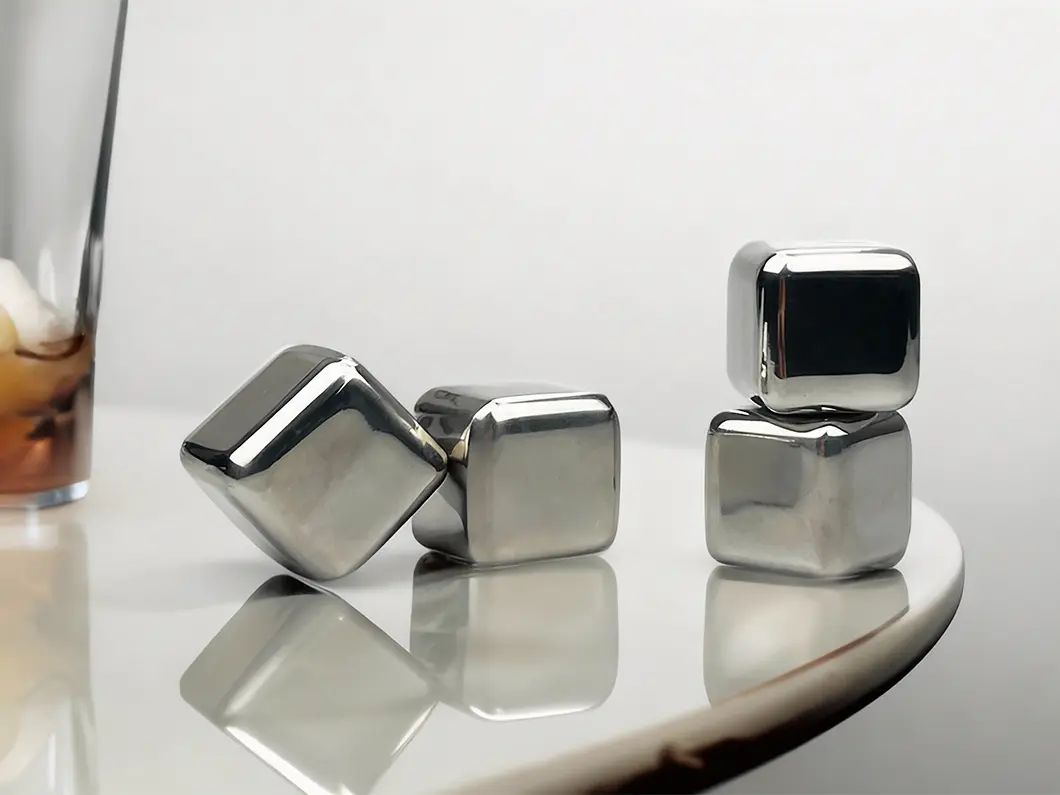 FrostCube Stainless Steel Ice Cubes