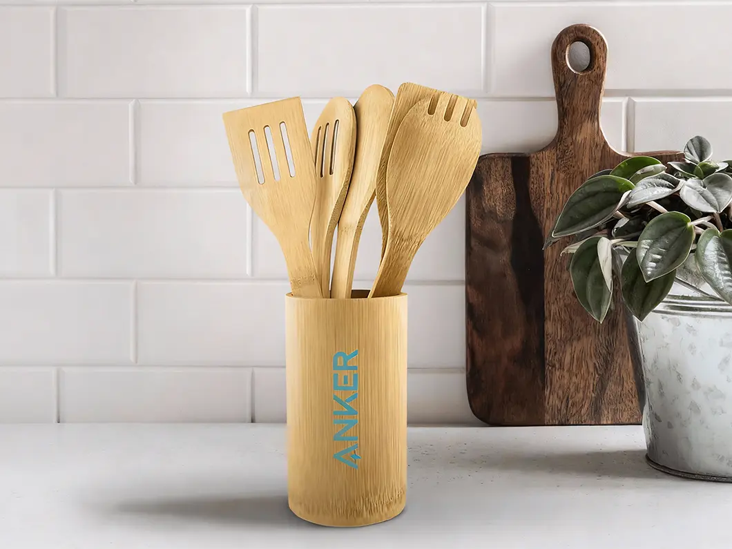 EcoBrew Bamboo Kitchen Utensil Set
