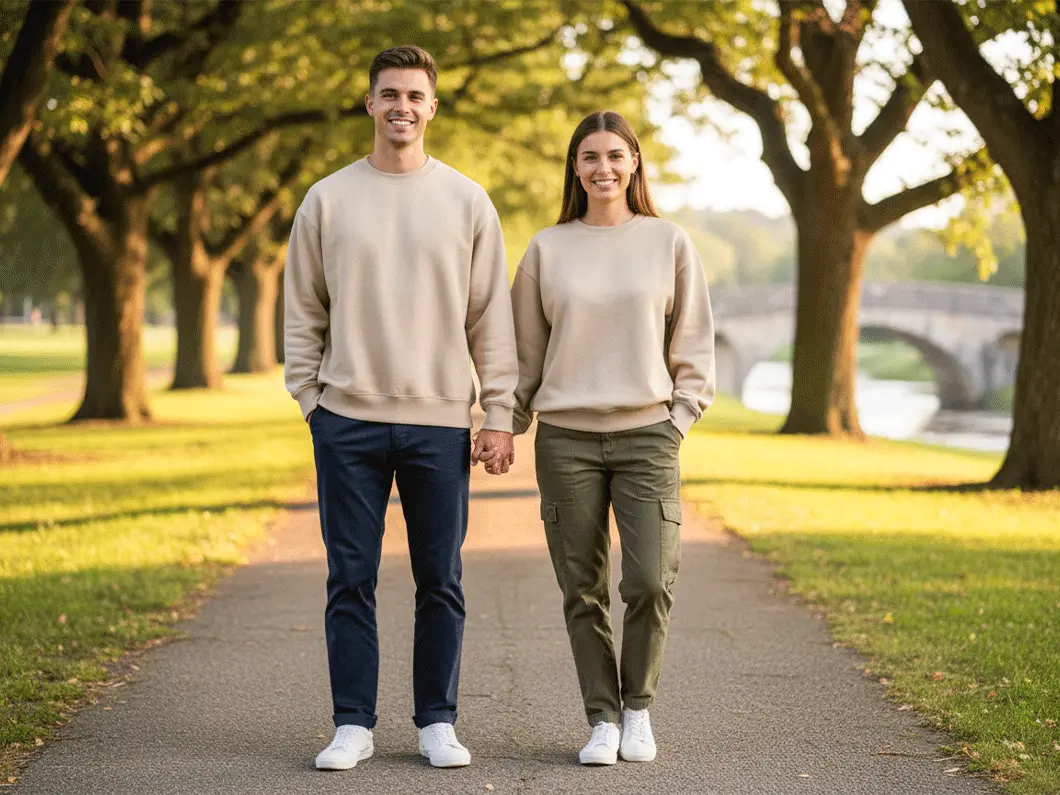 Relaxed Cotton Sweatshirt - View 2