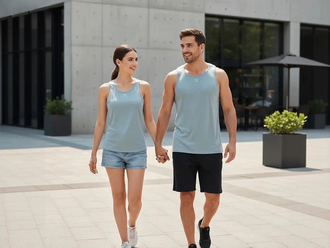 Unisex Ultra-Light Quick-Dry Athletic Tank Top - View 1