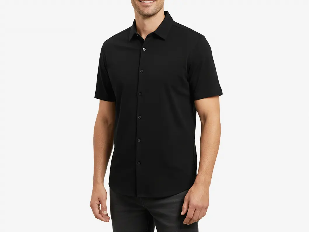 Breathable Stretch Dress Shirt - View 3