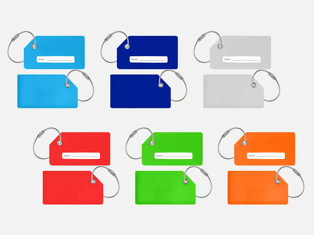 ColorRing Silicone Luggage Tag