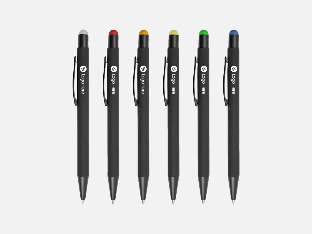 Aluminum Stylus Click Ballpoint Pen - Overview
