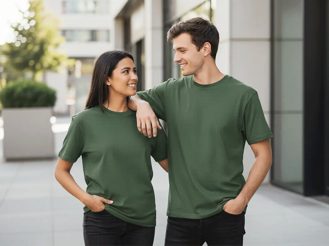 Unisex Midweight T-Shirt - View 1
