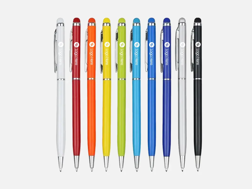 Anodized Aluminum Stylus Ballpoint Pen - Overview