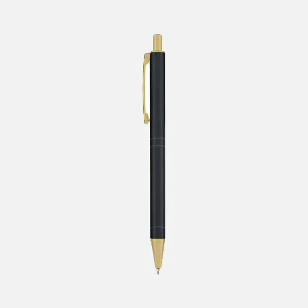 Black + Gold Tip