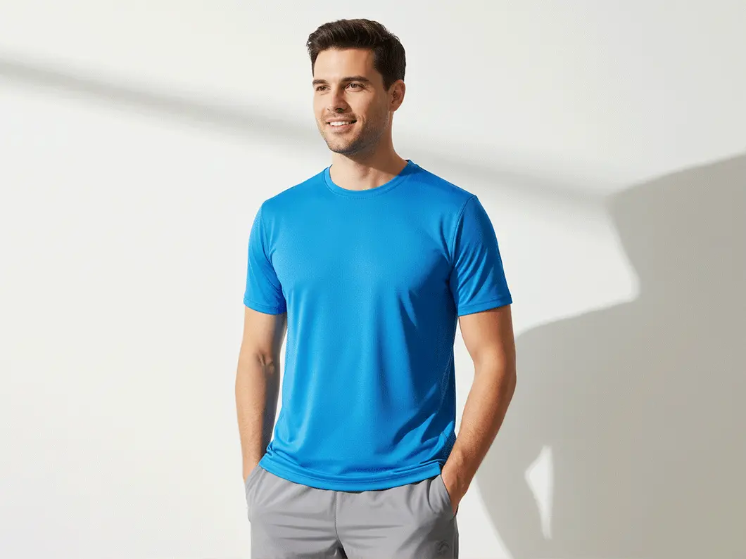 Unisex Breathable Mesh Sports T-Shirt - View 2