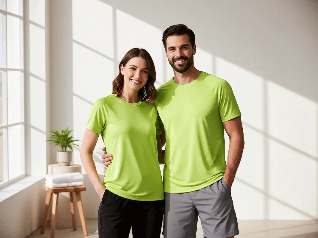 Unisex Breathable Mesh Sports T-Shirt - View 1