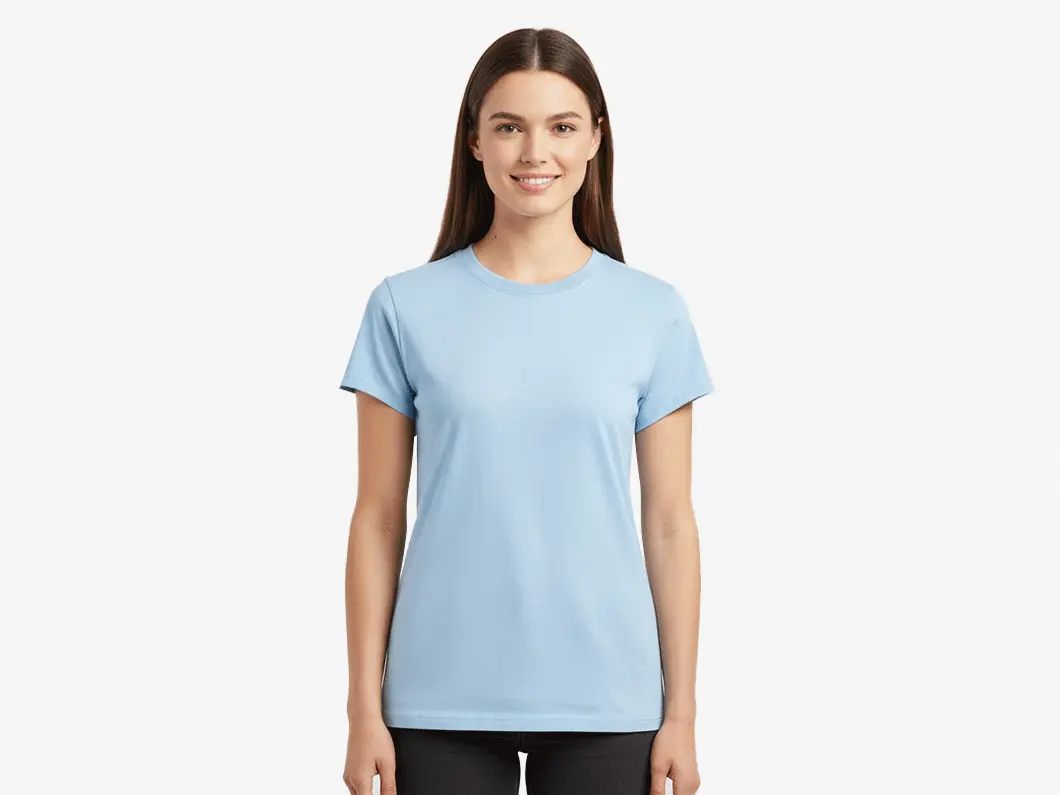 Women’s Fitted Cotton T-Shirt by Gildan - View 1
