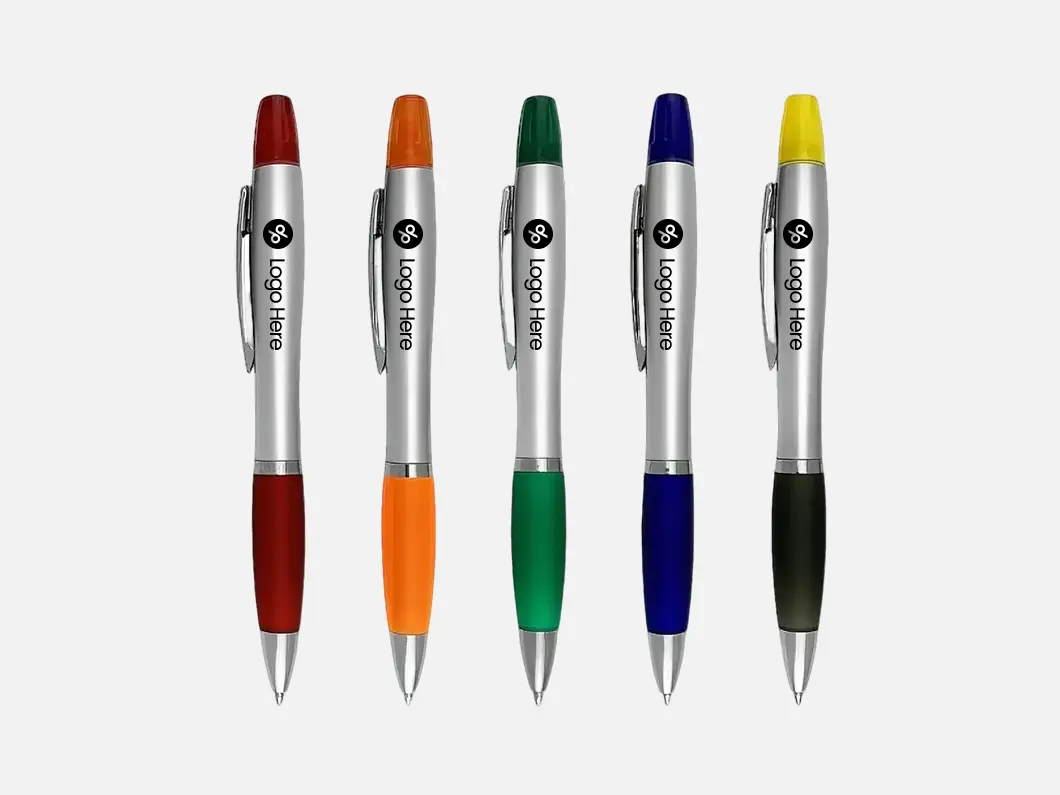 2-in-1 Ballpoint & Highlighter Pen - Overview