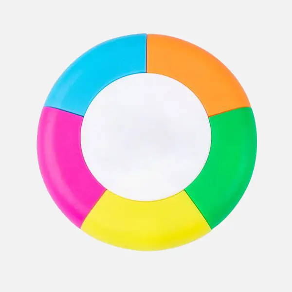 Five Bold Colors