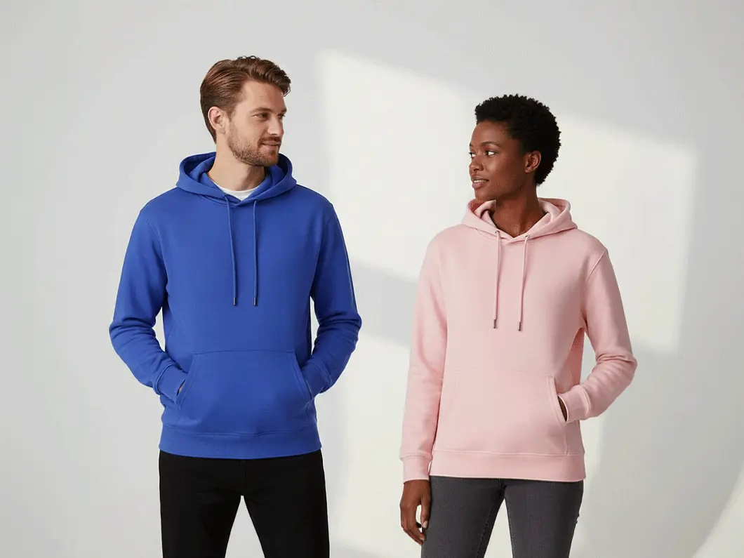 Brushed Fleece Hoodie - View 1