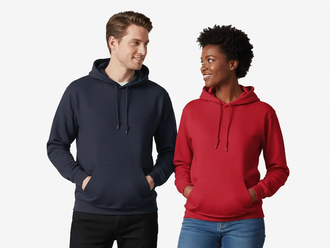 Blank Pullover Hoodie by Gildan - View 1
