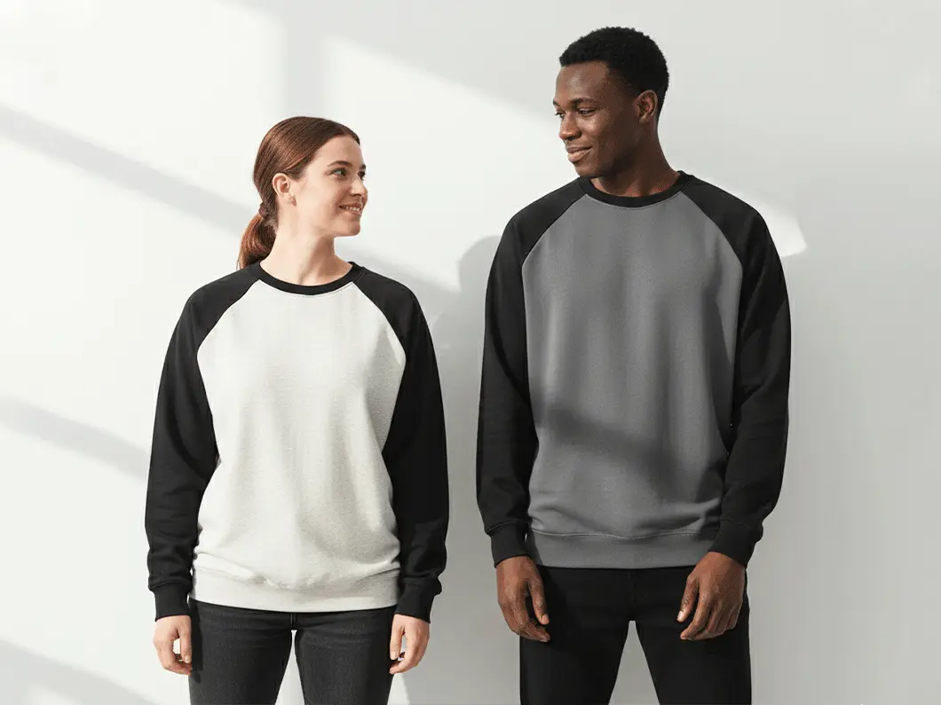 Raglan Colorblock Sweatshirt - View 1