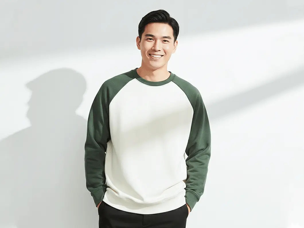 Raglan Colorblock Sweatshirt - View 2