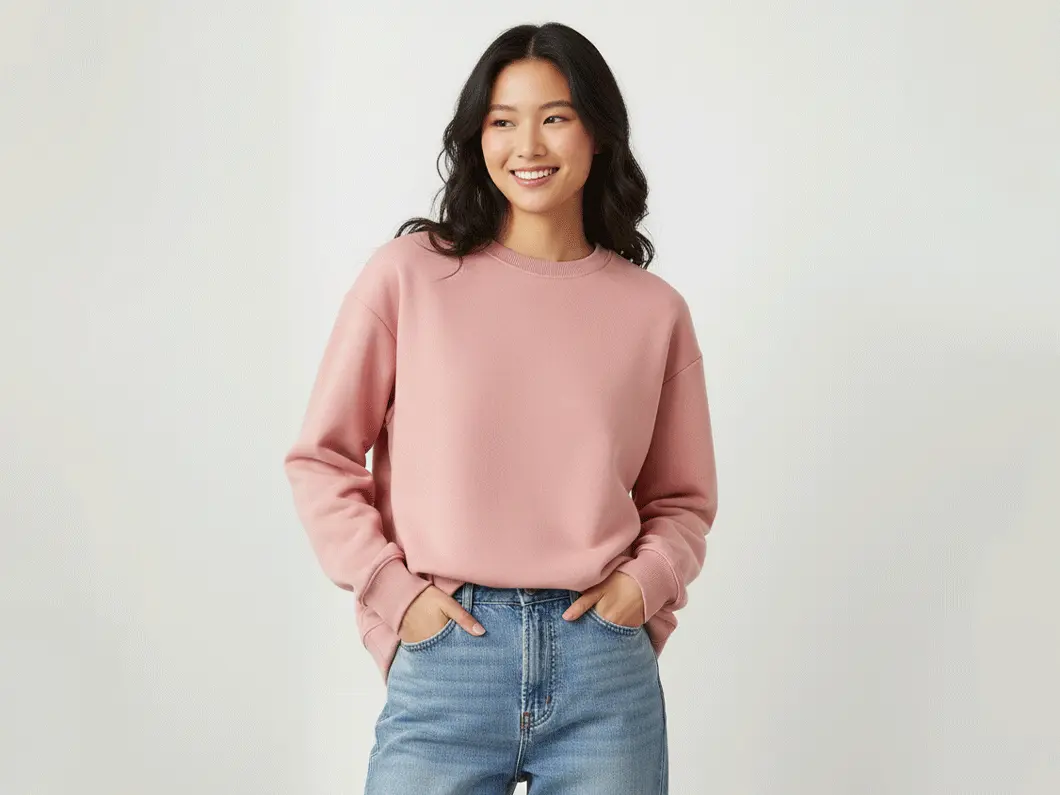 Heavyweight Cotton-Face Sweatshirt - View 1