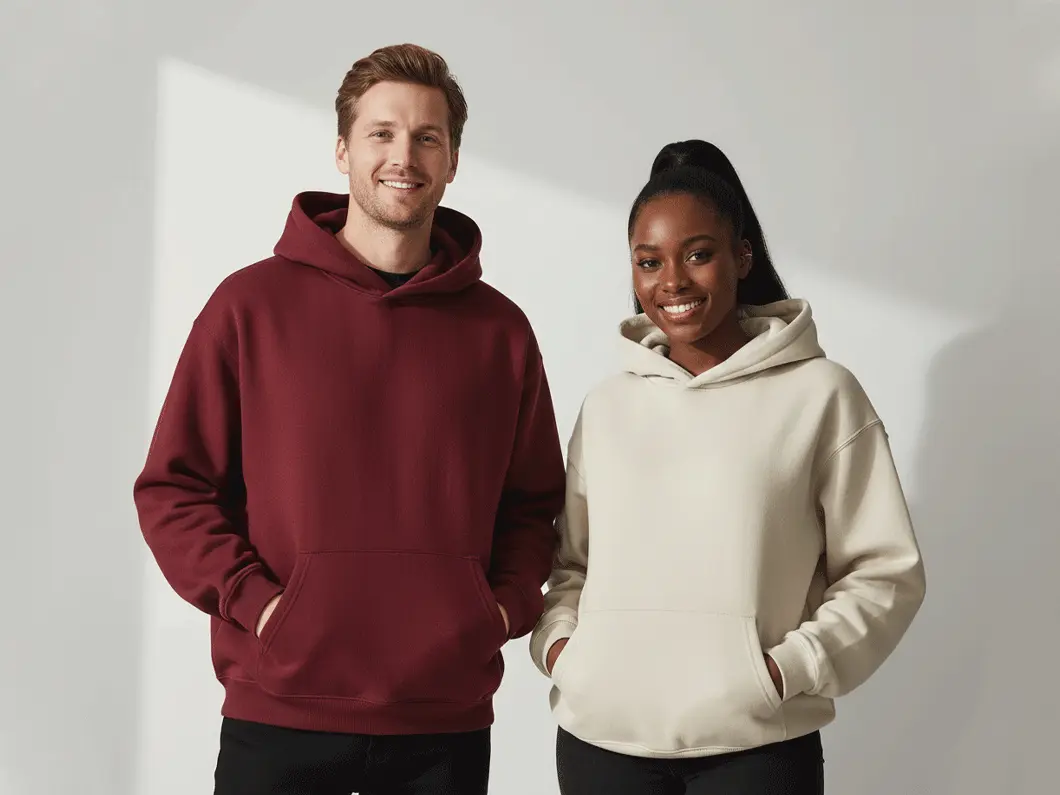 Cotton Face Hoodie - View 1