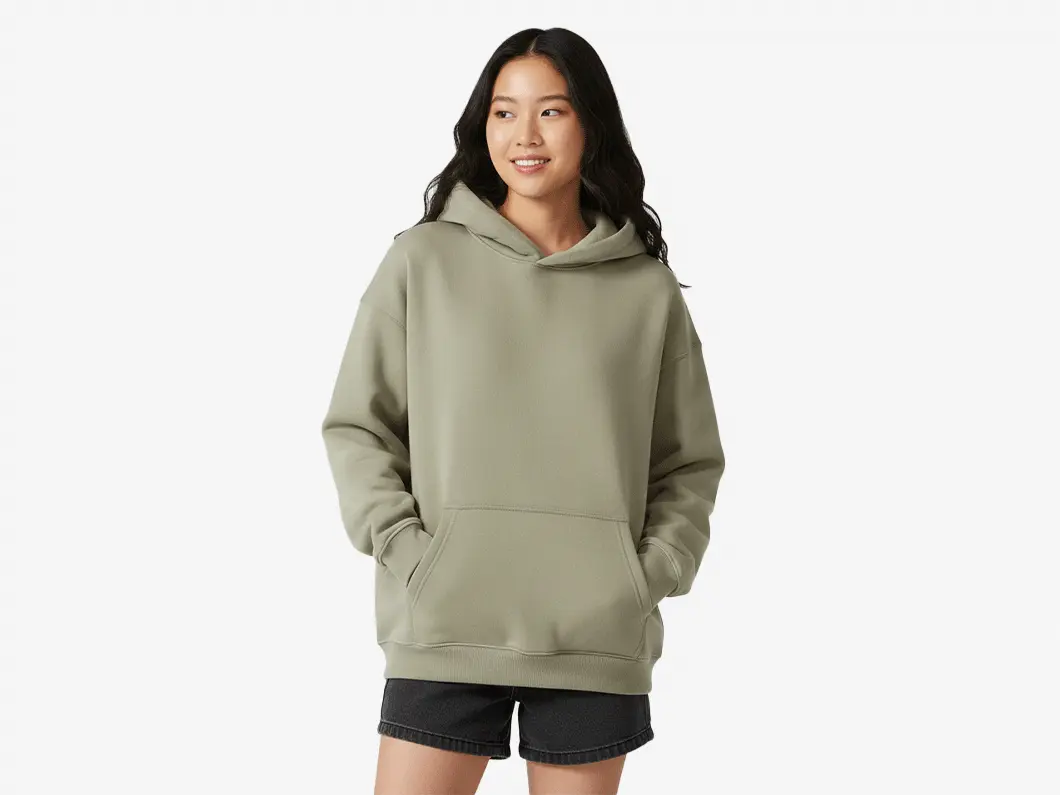Cotton Face Hoodie - View 2