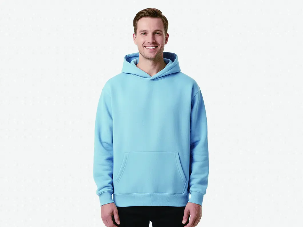 Cotton Face Hoodie - View 3
