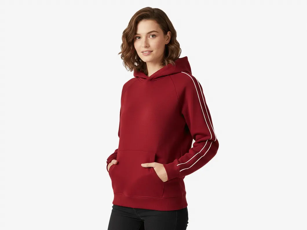Piped Raglan Hoodie