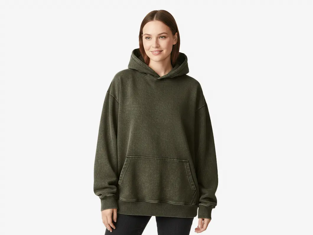 Vintage Washed Oversized Hoodie