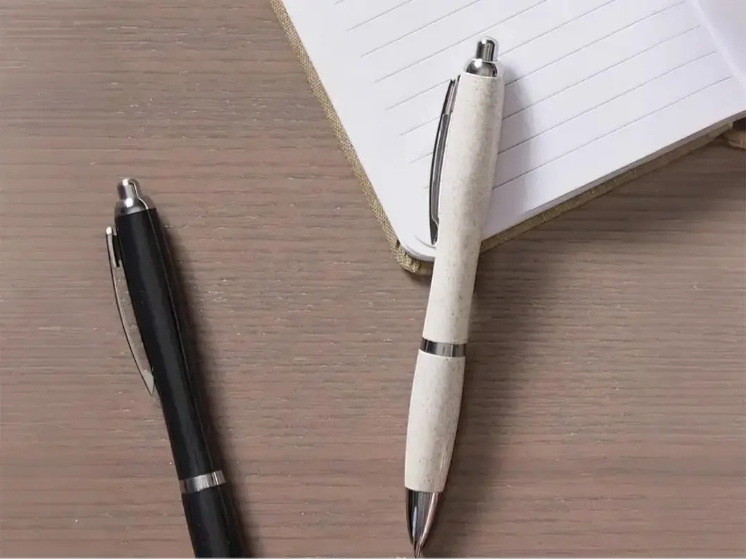 Wheat Straw Comfort Grip Pen - View 2