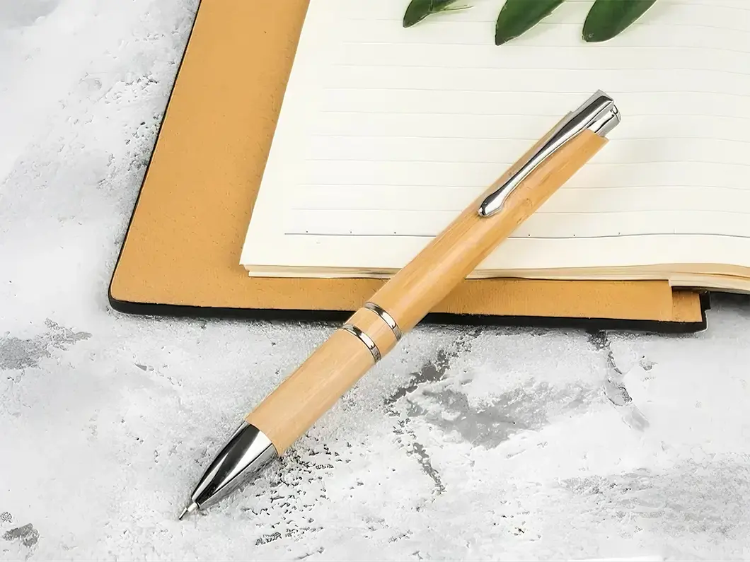 Bamboo Gel Ballpoint Pen - View 2
