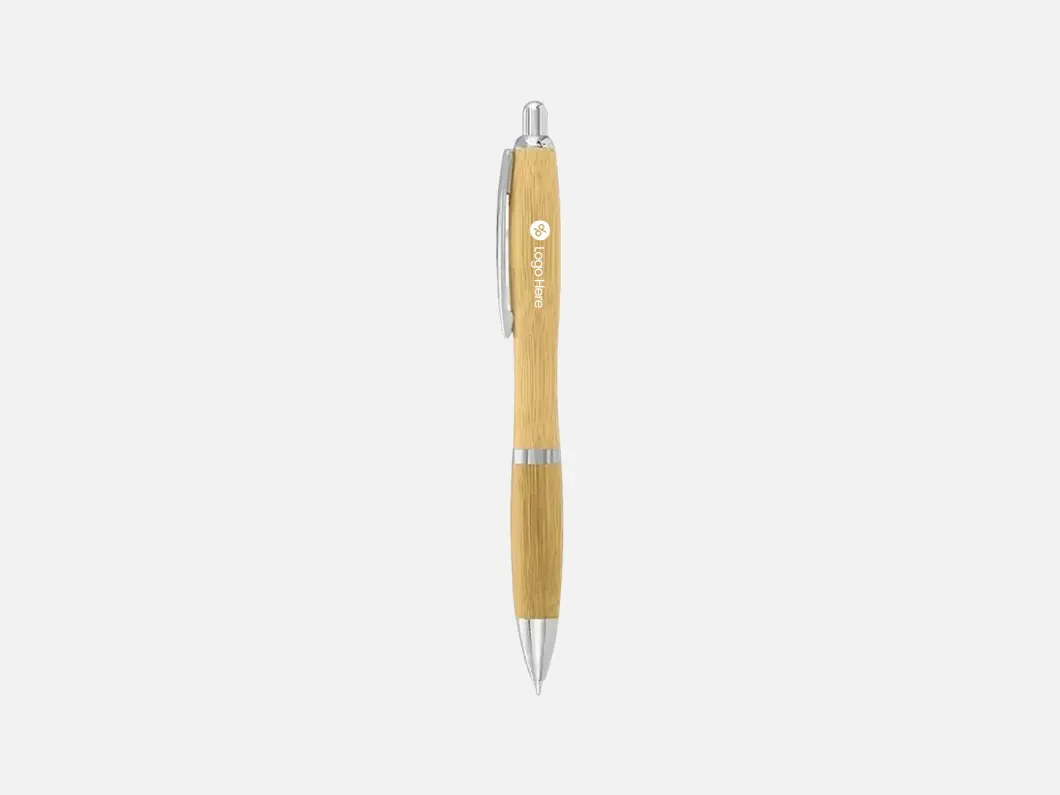 Bamboo Fiber Ballpoint Pen - View 1