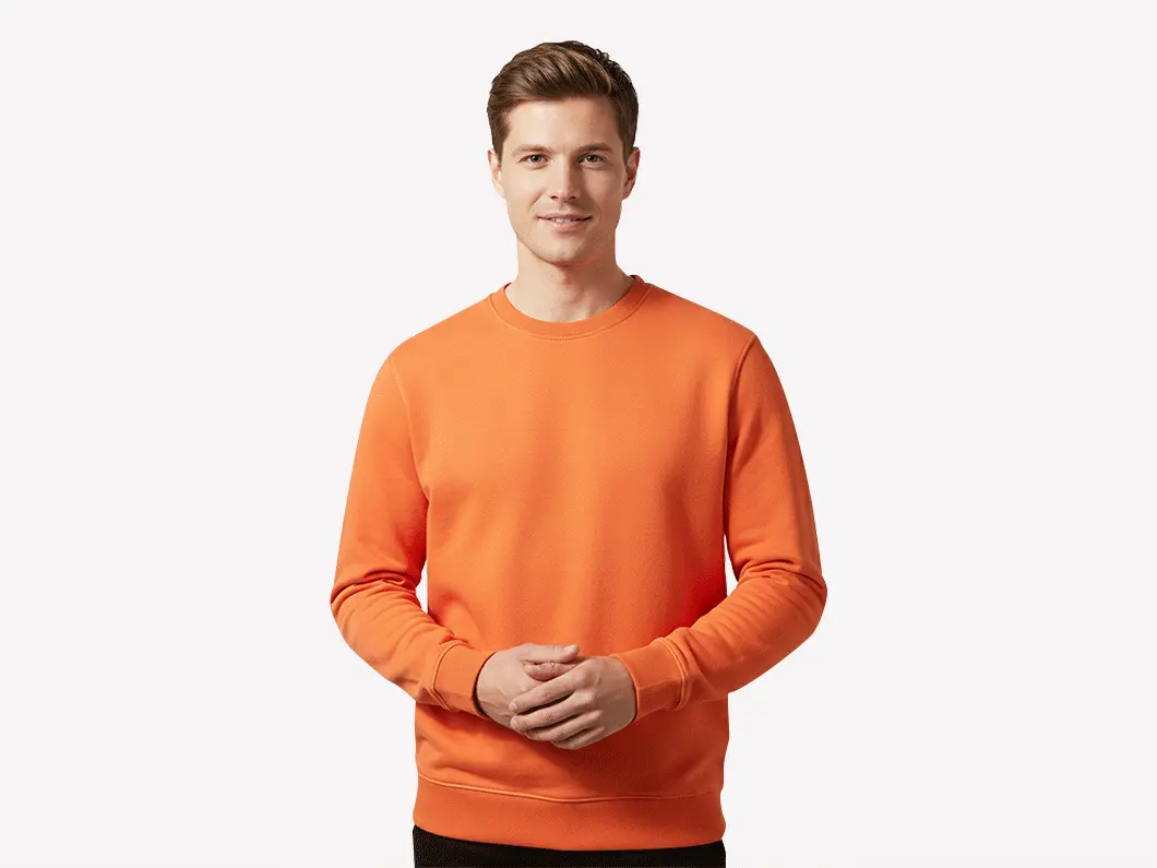 Unisex Cotton Blend Fleece Everyday Sweatshirt