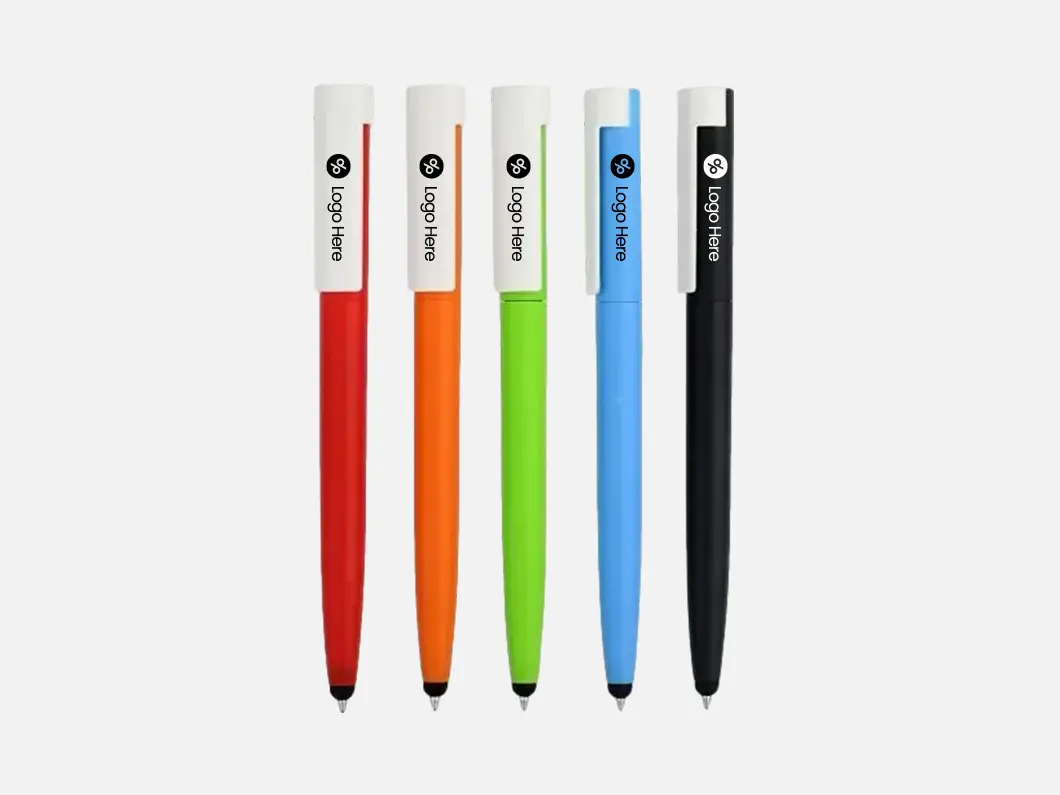 Stylus Pen with White Clip - View 2