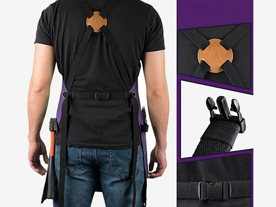 Heavy Duty Canvas BBQ Apron - View 6