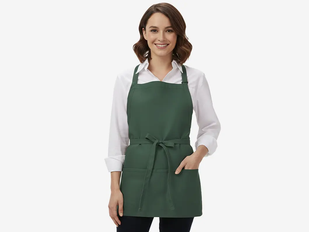 Barista Short Bib Apron - View 3