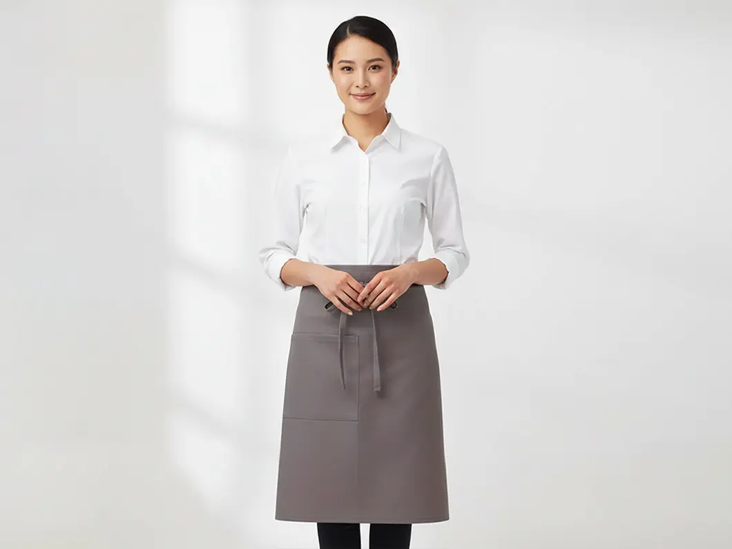 Long Waist Server Apron - View 3