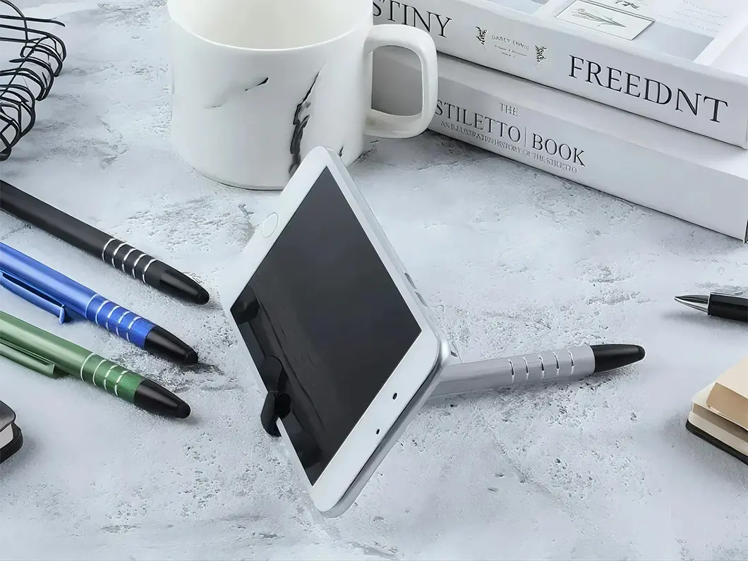 Stylus Pen with Phone Stand - View 2