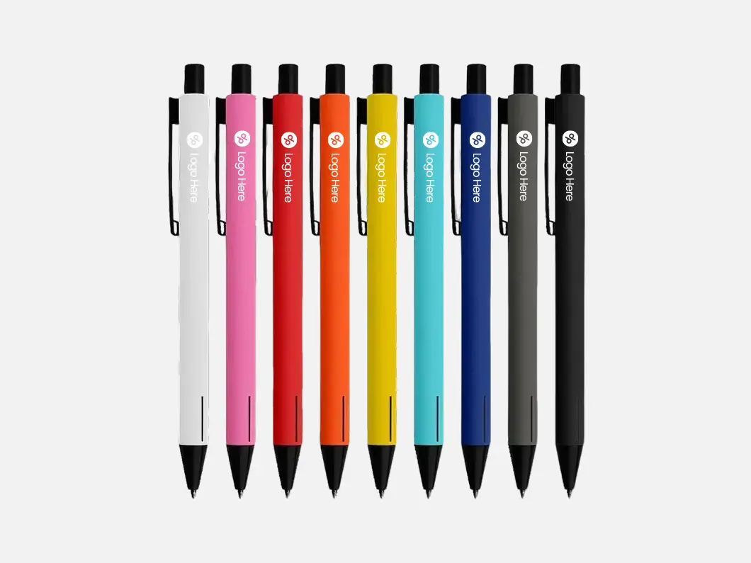 Matte Aluminum Click Pen - View 1