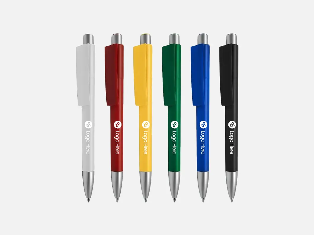 Wide Clip Logo Pen - View 1