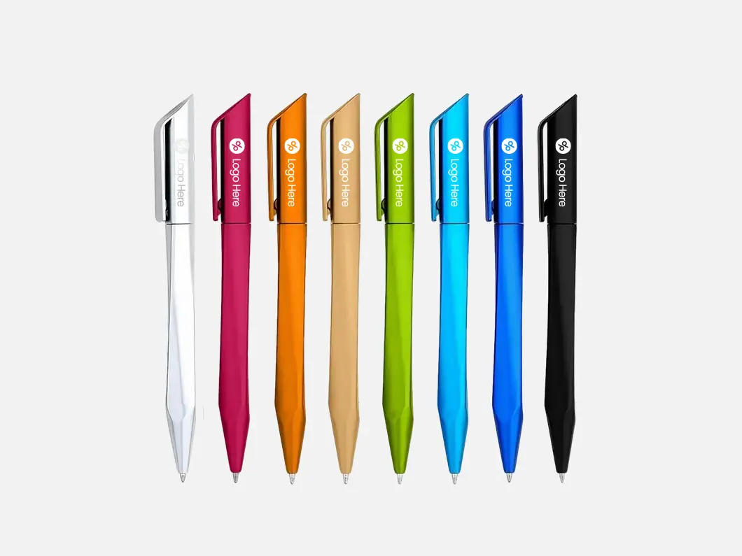 Faceted Barrel Twist Pen - View 1