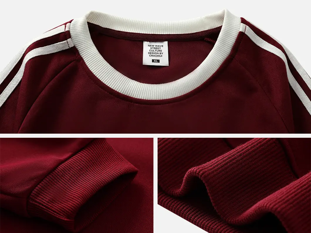 Varsity Stripe Sweatshirt - View 4