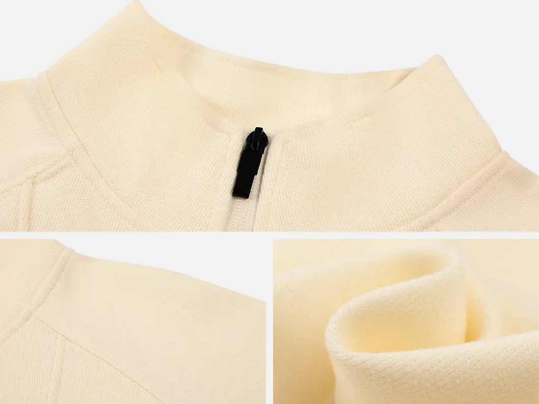 Polished Quarter-Zip Sweatshirt - View 4