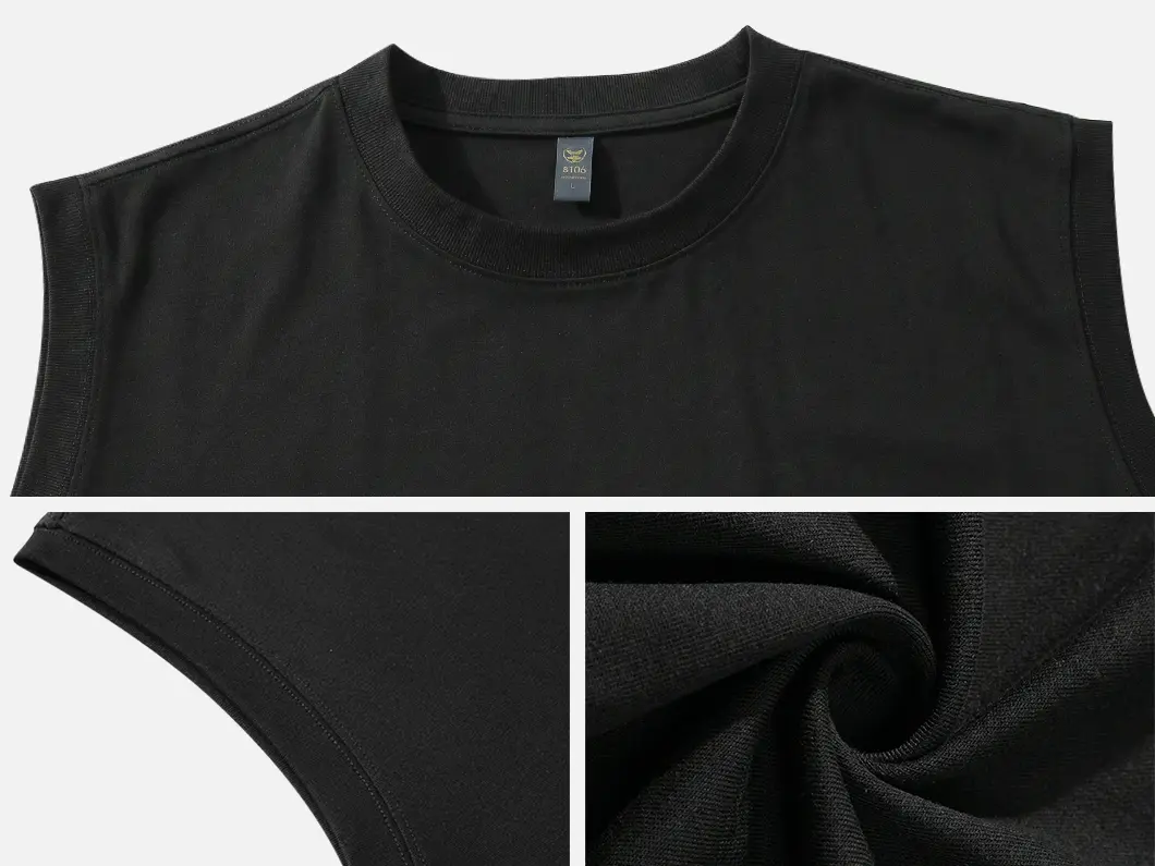 Men’s Relaxed Fit Cotton Tank Top - View 3