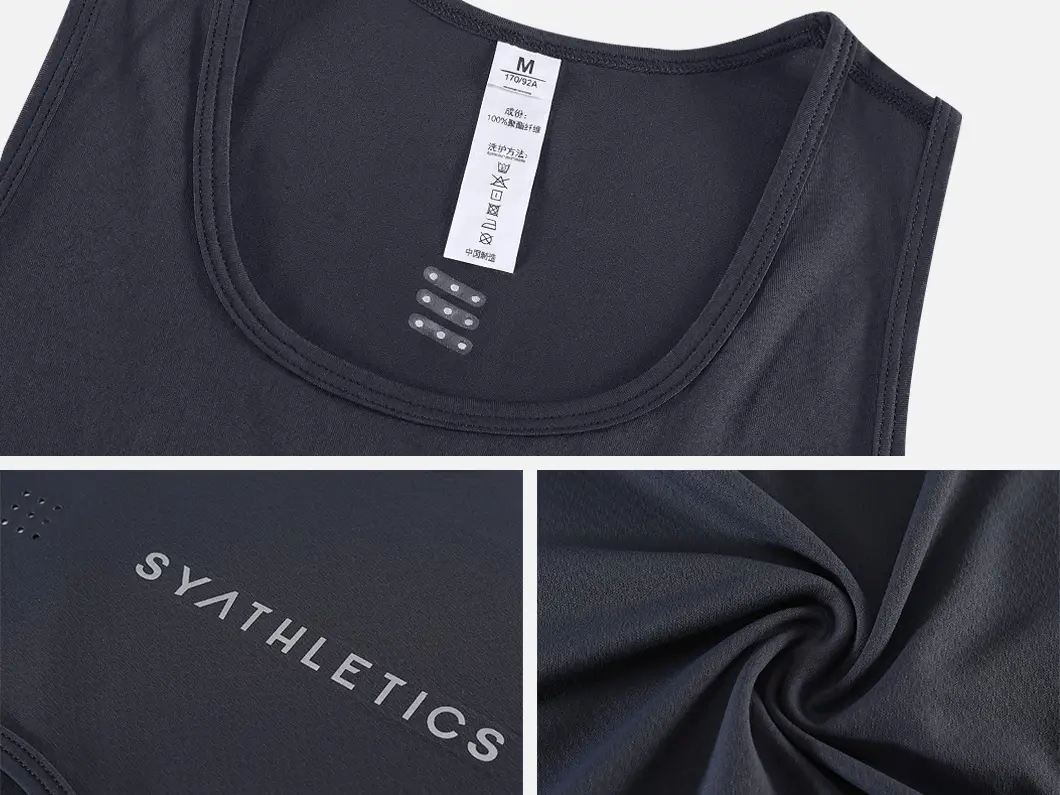 Unisex Ultra-Light Quick-Dry Athletic Tank Top - View 5