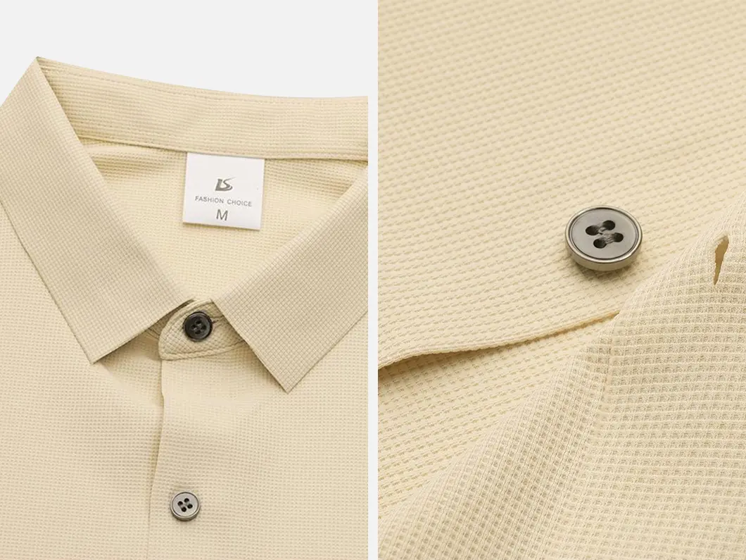 Breathable Stretch Dress Shirt - View 4