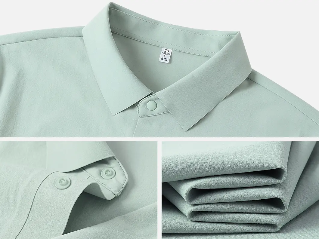 Stretch Active Polo Shirt - View 4