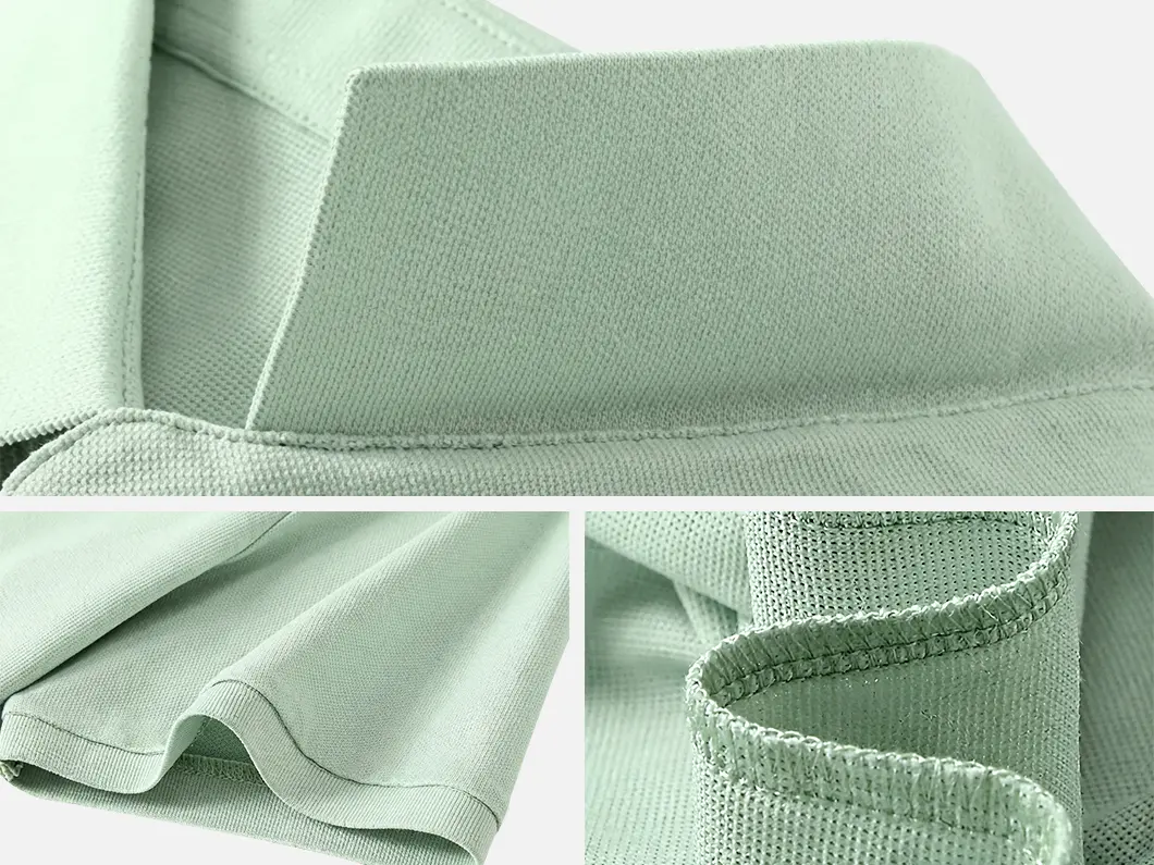 Minimal Pique Polo Shirt - View 3