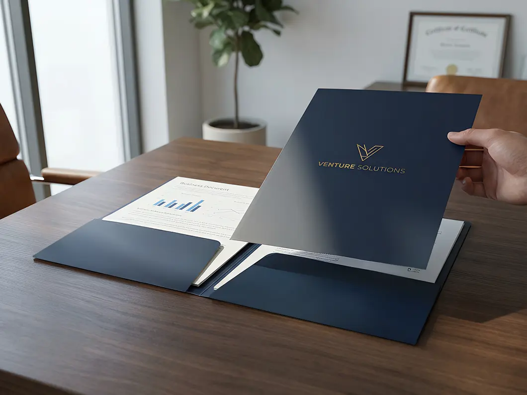 Branded Presentation Folders - View 3