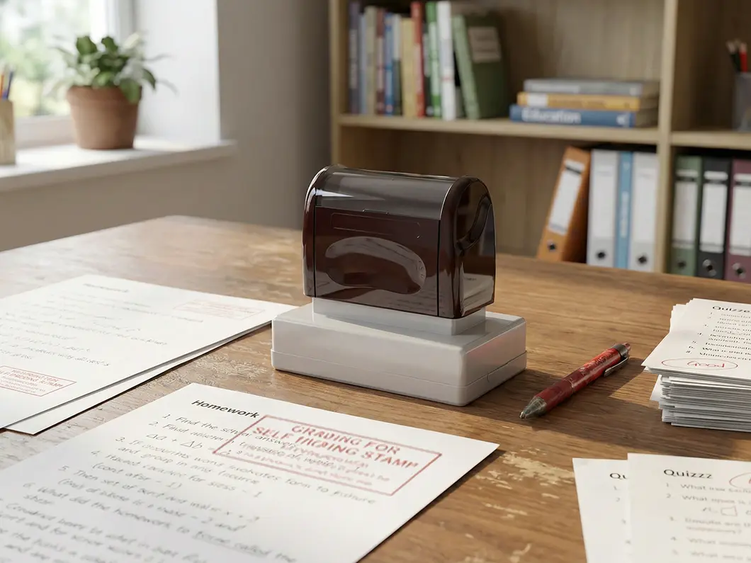 Rectangular Pre-Inked Stamps - View 5