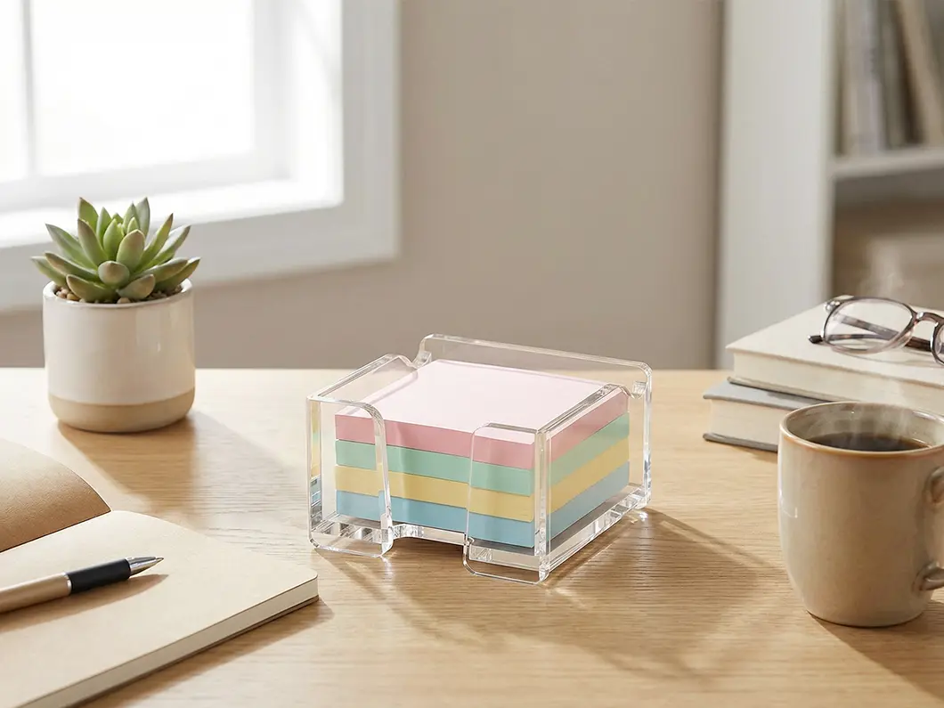 Acrylic Sticky Note Holder - Overview