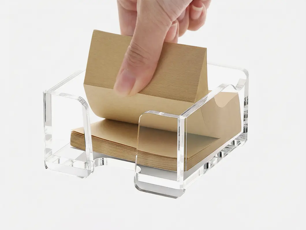 Acrylic Sticky Note Holder - View 2